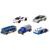 MATCHBOX SET 5 MASINUTE METALICE MBX AIRPORT SCARA 1:64